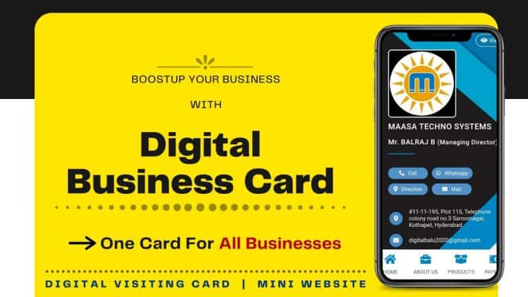 Digital Business Cards | Digital Balu