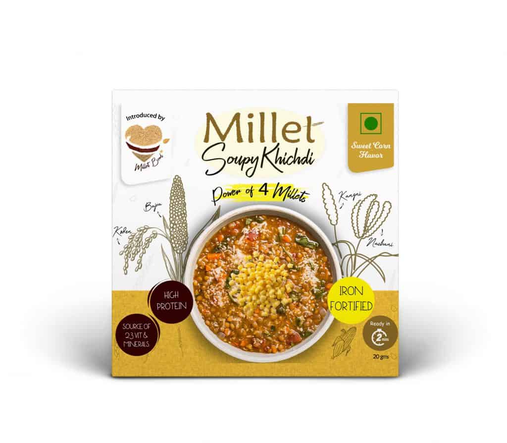 Sweet Corn Soupy Khichdi